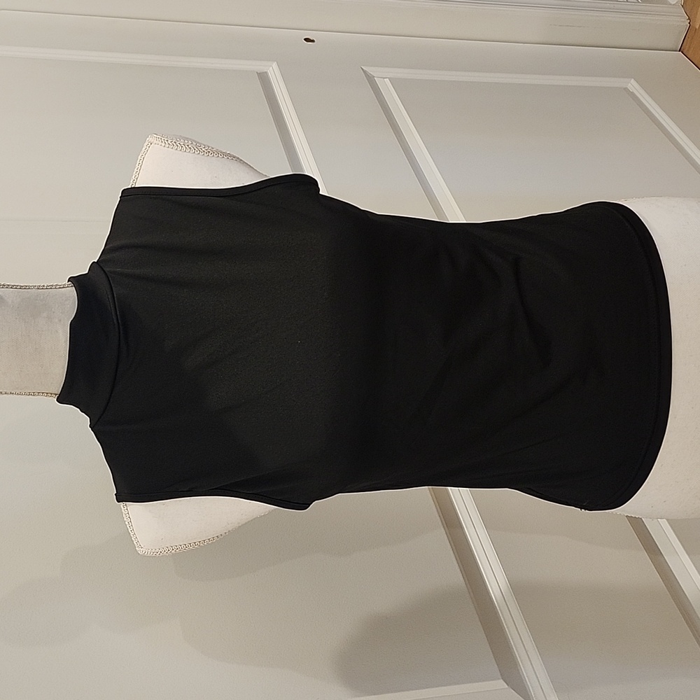 Black large tank top